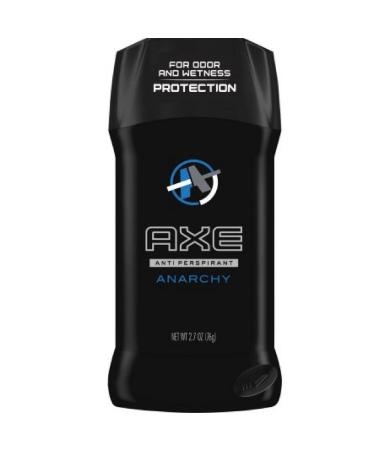 Axe Dry Antiperspirant Deodorant Stick Anarchy 2.7 Ounce (Pack of 4)
