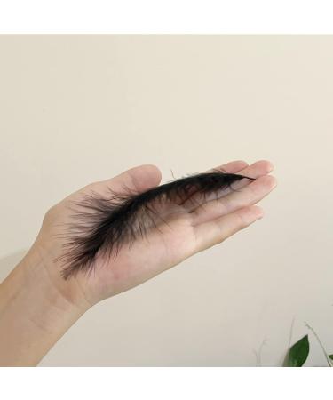 100pcs Black Marabou Feathers 4-6 Inches for Crafts, Dream Catcher & Fly Tying - Buy Online on SooperMarket.com