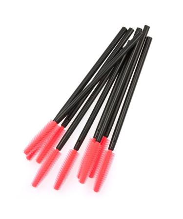 Hilai eyelashes eyelash brushes 50 parts/package disposable-silicone mascara brushes Magic Applicator eyebrow brush eyelash extensions deliveries make-up tools (tower form)