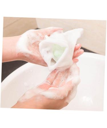 NOLITOY Soap Mesh Pouch - Exfoliating Soap Saver Bag for Handmade Soap & Bath | Bubble Net Bath Flower - Japan Cleansing Accessory - Buy Online on SooperMarket.com