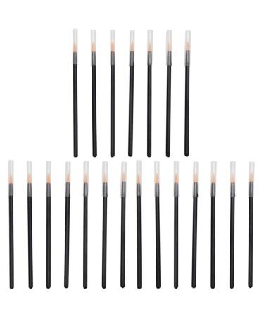 FRCOLOR 300 Pcs Fine Eyeliner Brush Eyeliner Liquid Brush Small Eyeliner Brush Eyeliner Smudge Brush Fine Line Brush Liquid White Eyeliner Gold Eyeliner Cosmetics Brush Eyebrow Line Lips 10.2x0.3cmx3pcs Orangex3pcs