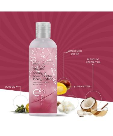 Aroma Magic Honey & Shea Butter Body Lotion with SPF 25 - Nourishing Sun Protection for Smooth Skin | 7.44 Fl Oz | International Shipping Available - Buy Online on SooperMarket.com