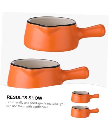 MAGICLULU 6 Pcs Mini Sauce Dish Milk Pasta Cooker Condiment Pot Coffe Creamer Espresso Mugs Coffee Mini Butter Seasoning Serving Dishes Dipping Sauce Bowls Sushi Drying Rack Ceramics Baby 8X5X3CMx3pcs Orangex3pcs - Buy Online on SooperMarket.com