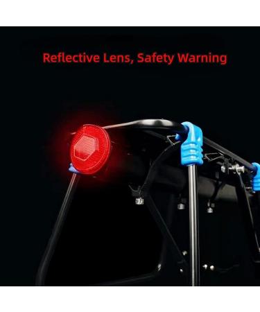 ZTZ Rear Bike Rack - 110 lbs Capacity, Quick Release, Easy to Install | Black - Buy Online on SooperMarket.com