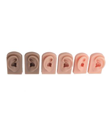 Flexible Waterproof Human Ear Model Set - Perfect for Novice Practice - 3 Pairs - Buy Online on SooperMarket.com