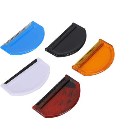 5PC Multi-Fabric Sweater Lint Remover & Hair Ball Trimmer - Brass Streak Cleaning Tool for Wool & Clothing Accessories - Buy Online on SooperMarket.com