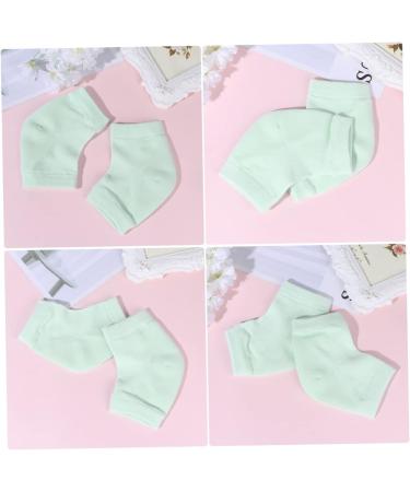 FOMIYES 2 Pairs Features Socks for Women Silicone Socks Moisturizing Heel Sleeve Foot Moisturising Socks Cracked Heel Plantar Sock Non Skid Socks Spa Socks Miss Lotion Foot Socks - Buy Online on SooperMarket.com