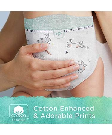 Pampers Pure Protection Newborn/Size 1 Diapers - 32 Count | Hypoallergenic & Unscented | Jumbo Pack - Buy Online on SooperMarket.com
