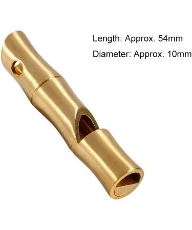 VGEBY 2Pcs Mini Survival Brass Whistles for Camping Hiking - Loud Signal Whistles - Buy Online on SooperMarket.com
