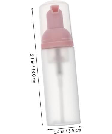 Shop NOLITOY 3pcs Mini Pump Bottles - Perfect for Travel Soap Shampoo & Lotion - Clear Foaming Bottle Set in Miss Pink - Buy Online on SooperMarket.com