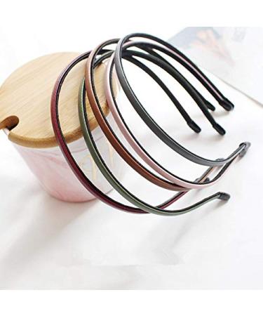 Cute Leather Covered Glitter Hair Loop Headband for Women & Girls - Buy Online on SooperMarket.com
