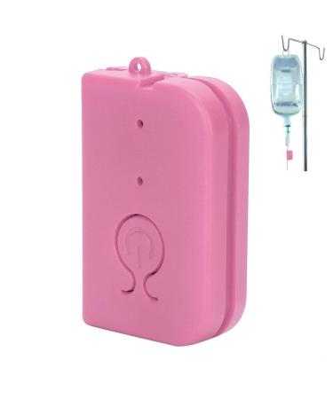 Infusion Fluid Reminder Sensor Automatic Sound Alarm Rechargeable Care Device Automatic Drip-Feeding Sound Alarm Care Tool Pink