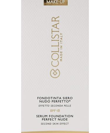Collistar Perfect Nude Serum Foundation 01 - 30ml | Shop Internationally - Flawless Skin - Best Price - Buy Online on SooperMarket.com