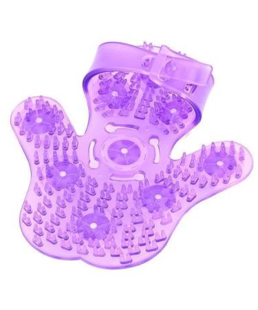 MagiDeal 4x massage gloves with 9 rotating balls body massage gloves full body massager