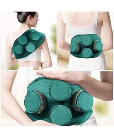 Torribala Green Velvet Bag - Smokeless Moxibustion Box for Chinese Acupuncture & Meridian Heating Therapy for Women | International Shipping Available - Buy Online on SooperMarket.com
