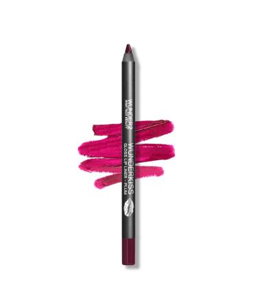 Wunder2 LIPS Makeup Gloss Lip Liner Pencil Plum Long Lasting Glossy High Shine  Wunderkiss