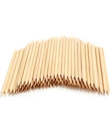 U-K 20 pcs Cuticle Pusher Nail Art Cuticle Orange Wood Sticks for Cuticle Removal Manicure Manicure Instrument Nice - Buy Online on SooperMarket.com