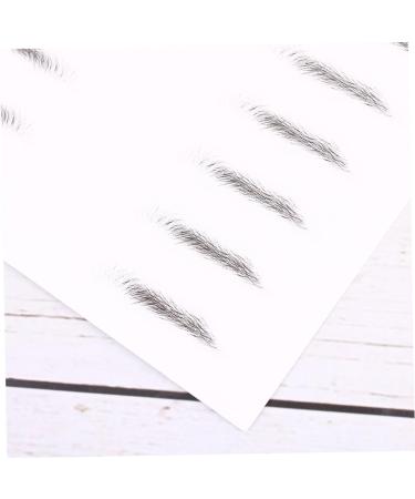 Mikinona Eyebrow Stickers 2 Pairs Makeup Stencil Waterproof Makeup Eyebrow Sticker Brow Tatoo Supplies 6d The Lazy Disposable - Buy Online on SooperMarket.com