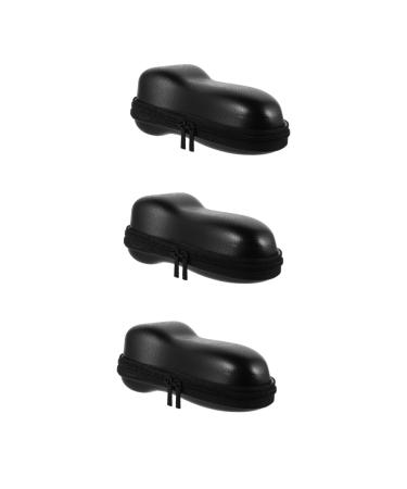 Beavorty 3pcs Shaving Box Case Hair Eva Suitcase Travel