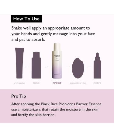 Buy Haruharu Wonder Black Rice Probiotics Barrier Essence 4.05 fl. oz - Strengthen Skin Barrier Moisturizing Toner with Ceramides & Fermented Ingredients - Buy Online on SooperMarket.com
