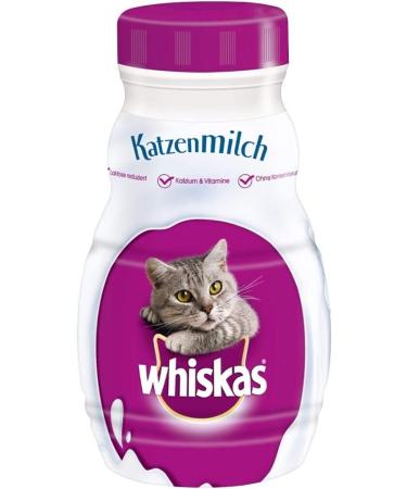 Whiskas Cat Milk for Cats from 6 weeks - Delicious Snack for a Happy Cat - Lactose-free and Easily Digestible - Different Sizes Milk 3 l (Pack of 1) - Buy Online on SooperMarket.com