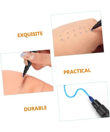 NOLITOY 50 Pcs Eyebrow Pen Lip Mapping Pen Eyebrow Tattoos Pen Pen Drawing Tool Cosmetic Plastic - Buy Online on SooperMarket.com