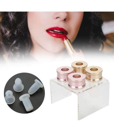 Agatige 4 Style Silicone Lipstick Mold | 12mm DIY Lipstick Making Kit for Homemade Lip Balm & Cream - Buy Online on SooperMarket.com