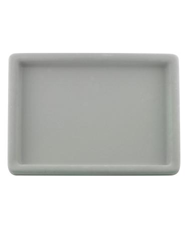 Tegg Bead Design Board 26.5 x 20 x 2cm Flocked Bead Board for Necklace Bracelet Jewelry Making DIY Craft Jewelry Organiser Design Tray, Gray