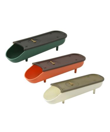 OSALADI 3pcs Refrigerator Sorting Lid Stackable Holders with Bins Household Auto Fridge Containers Scing