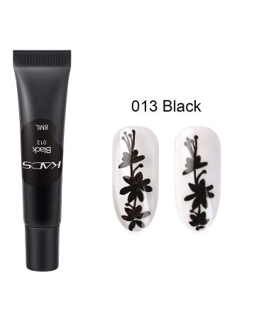KADS Nail Stamping Gel Polish Set 2 - 4 Colors 8ML UV LED Gel for Stamping Plates - Buy Online on SooperMarket.com