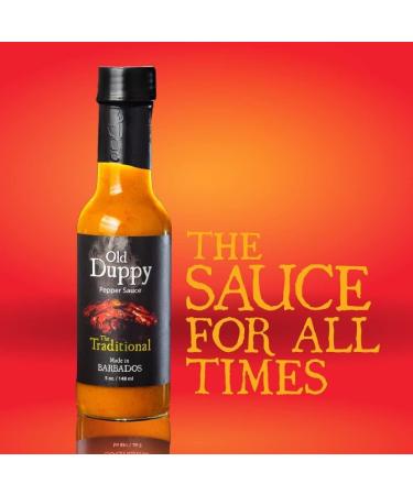 Old Duppy Barbados Smoked Pepper Sauce - 150ml | Authentic Traditional Recipe - Buy Online on SooperMarket.com