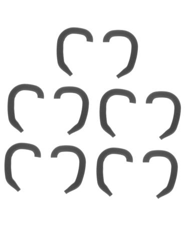Healeved 5 Pairs Auricle Corrector Silicone Holder Rubber Auricle Correction Corrector Products for Newborns Auricle Support Ear Corrector Blw Supplies for Black