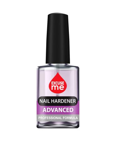 Excuse Me Nail Hardener Advanced Formula Strengthener Nail Growth System 0.5 oz Pack of 1