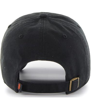 San Francisco Giants MLB Black/Black Clean Up Adjustable Cap - Adult One Size - Buy Online on SooperMarket.com