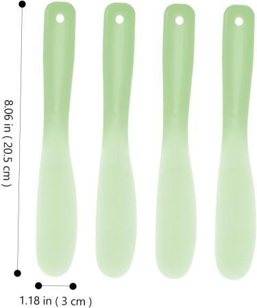 Baluue 30 Pcs Tool Stick Spatula for Makeup Cosmetic Plate Mixer Cosmetic Scoop Pp re-usable 20.5x3x0.6cmx3pcs Greenx3pcs - Buy Online on SooperMarket.com