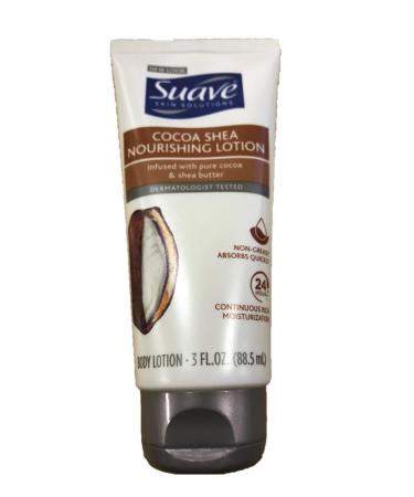 Suave Skin Therapy Cocoa Butter Moisturizer With Shea Butter 3 fl oz