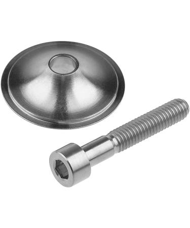 Wanyifa Titanium Headset Stem Top Cap 1-1/8 with M6 x 35mm Bolt - Buy Online on SooperMarket.com