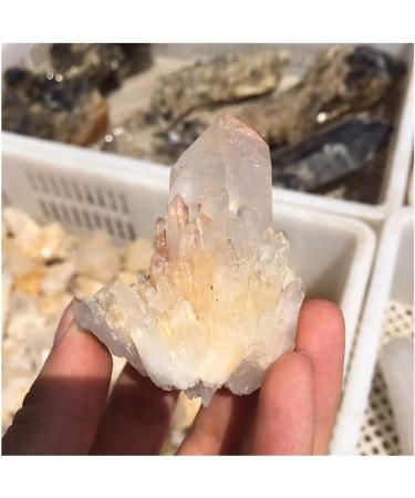 Beautiful Natural Clear Quartz Crystal Cluster Point Specimen Gift HOMEZHOU - Buy Online on SooperMarket.com