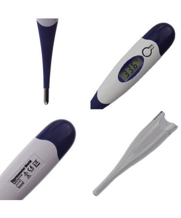 Buy Digital Flexible Thermometer for Adults & Children - Easy-to-Use with 25 Probe Covers International Shipping Available - Buy Online on SooperMarket.com