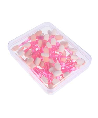 Beavorty 50pcs Double Ended Eyeshadow Brush Latex Outfit Premium Makeup Woman Makeup Tools Fan Sponge