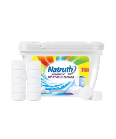 NATRUTH Automatic Toilet Cleaner 20G*12 tablet Toilet Bowl Effervescent Cleaner Tablets Deep Clean Toilet Rim Block Lasting for 15 Days