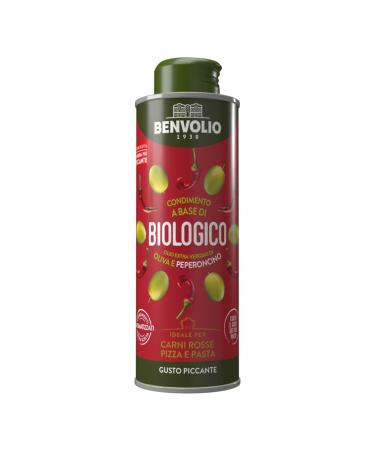 Chili oil ORGANIC Italian - BENVOLIO 1938 | 250ml - Extra virgin olive oil organic flavored with chili pepper