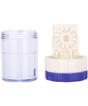 Portable Contact Lens Cleaner - Mini Washing Tank with Cute Bag - Easy Travel Turbine Cleaner (Blue) - Buy Online on SooperMarket.com