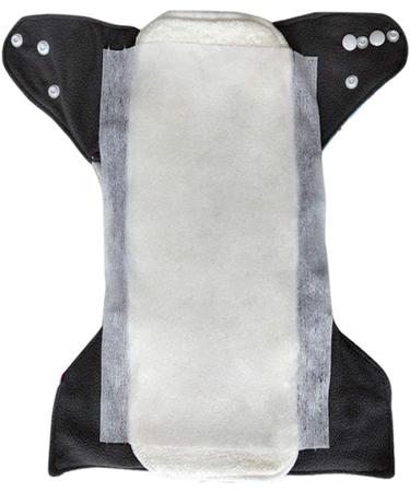 100% Bamboo Biodegradable Cloth Diaper Liners - Fragrance Free, Chlorine Free - 100 Sheets Per Roll (4 Rolls) | Gentle, Soft, Unscented - Buy Online on SooperMarket.com