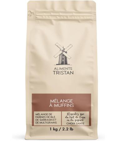 Aliments Tristan Instant Muffin Mix for Blueberry Banana Chocolate Chip Protein and Healthy Breakfasts Pastries or Desserts No Artificial Flavors or Colors Made in Canada 1000g - Buy Online on SooperMarket.com