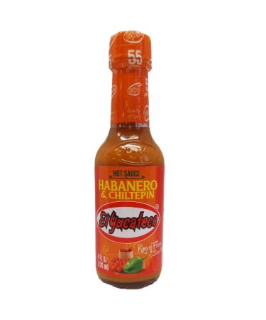 (2x 120 ml) El Yucateco Habanero & Chiltepin Hot Sauce - product of Mexico
