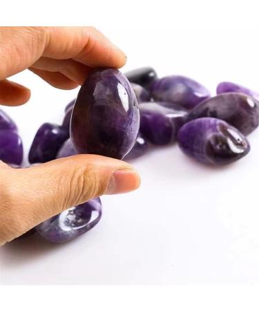 Natural Crystals and Stones 300g 15mm-20mm Natural Dream Amethyst Tumbled Stone Rough Gravel Crystals for Decoration kaixun - Buy Online on SooperMarket.com