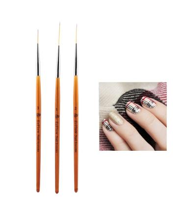 Nail Art Drawing Line Brush - UV/LED Painting & Builder Tips for Perfect Nails - International Shipping - Buy Online on SooperMarket.com