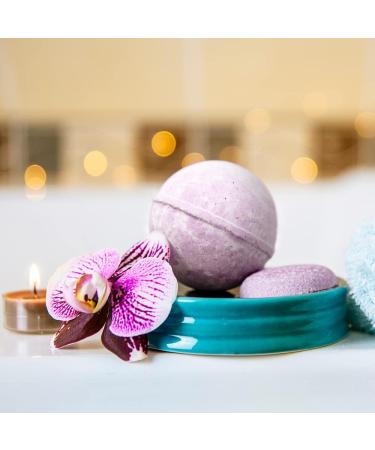 Purple Canyon Lavender Bath Bombs - Relaxing Natural Self Care Gift for Women - Buy Online on SooperMarket.com