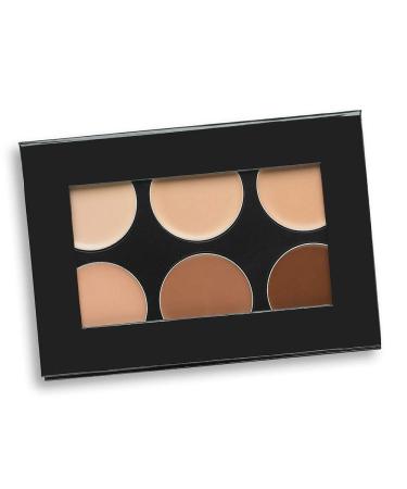 Mehron Makeup Celebr Pro-HD Conceal-It Palette - 6 Shade Professional Cream Contour & Concealer Palette - Buy Online on SooperMarket.com